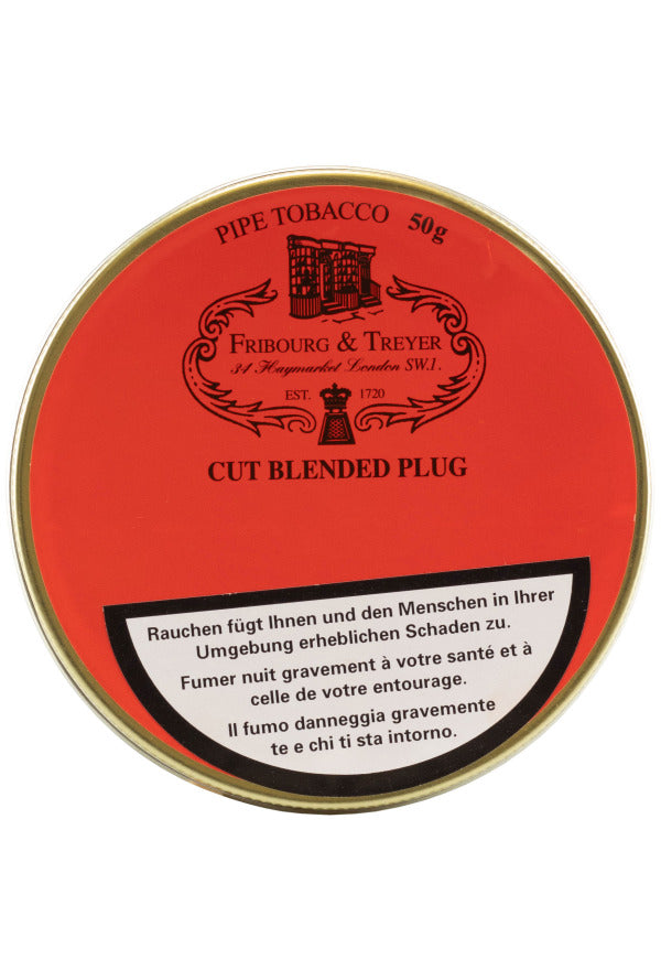 Fribourg & Treyer Cut Blended Plug Pfeifentabak, 50-g-Dose