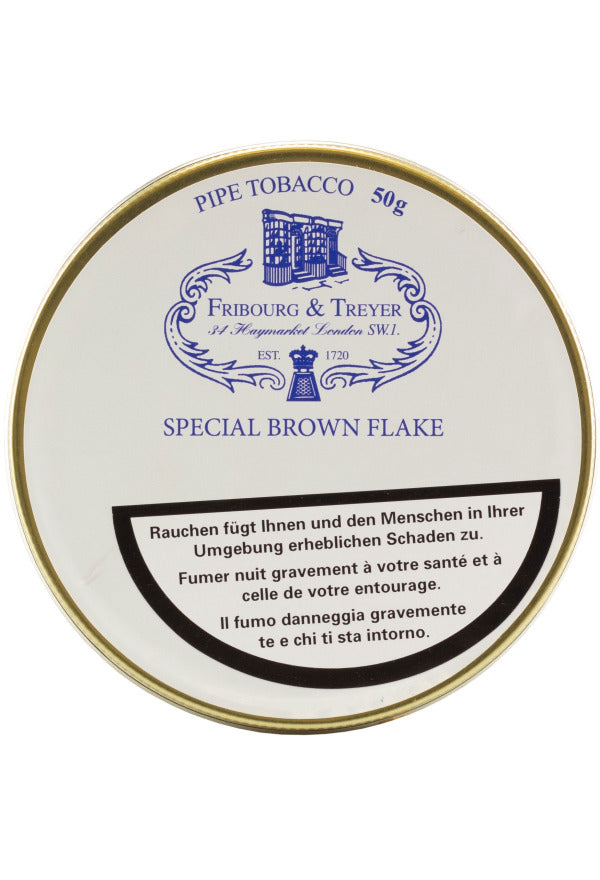 Fribourg & Treyer Special Brown Flake Pfeifentabak, 50-g-Dose