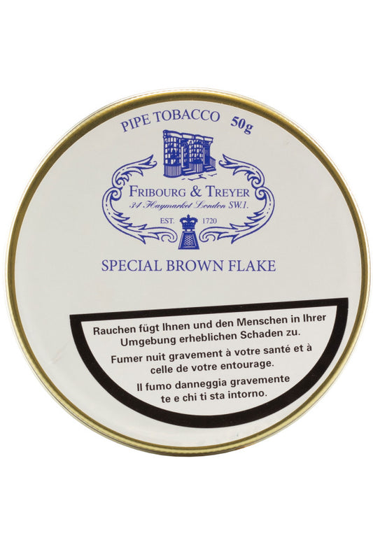 Fribourg & Treyer Special Brown Flake Pfeifentabak, 50-g-Dose