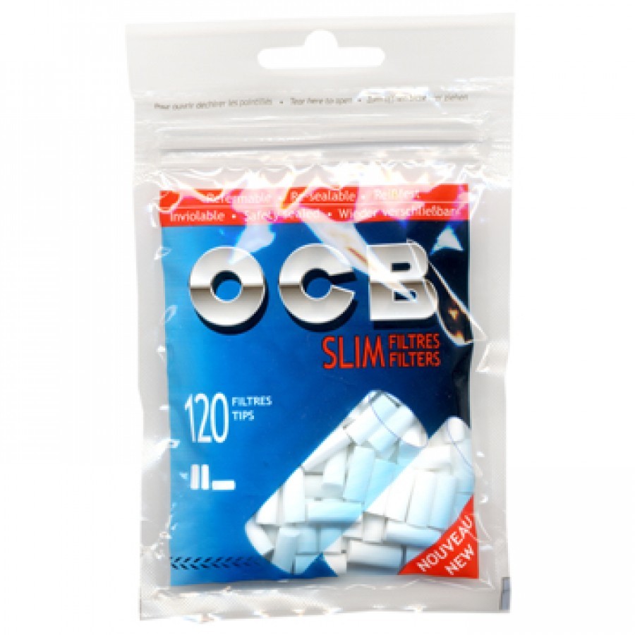 OCB Slim 6mm - 120 Stk. – OCB Filter 120 Stück, OCB Filter 6mm bestellen