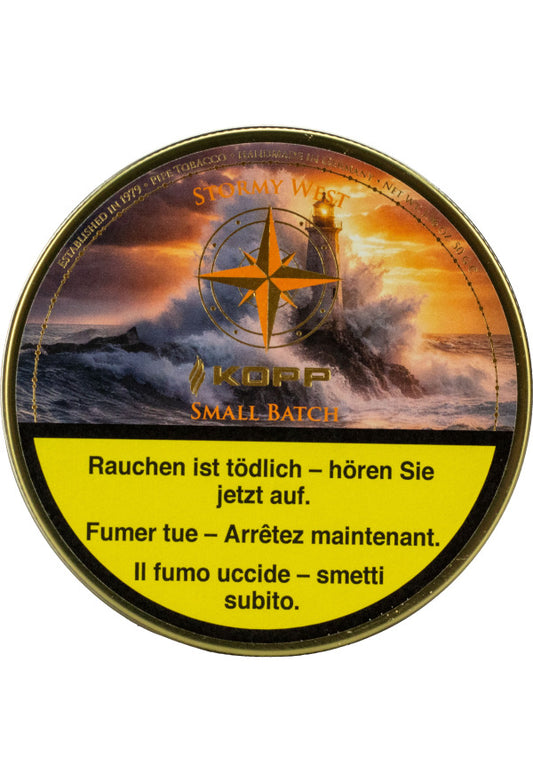 Kopp Small Batch Stormy West Pfeifentabak, 50-g-Dose