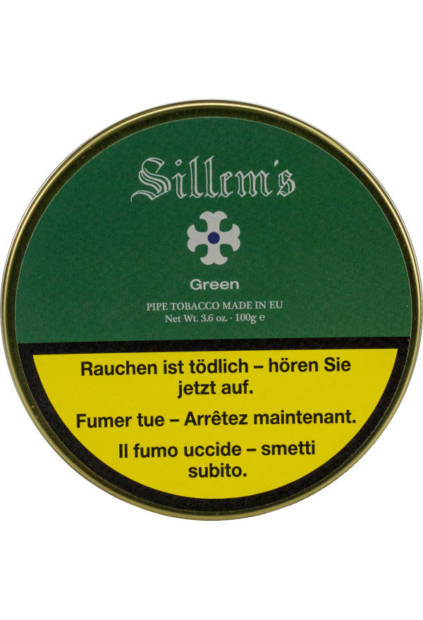 Sillem's Grün Pfeifentabak, 100-g-Dose