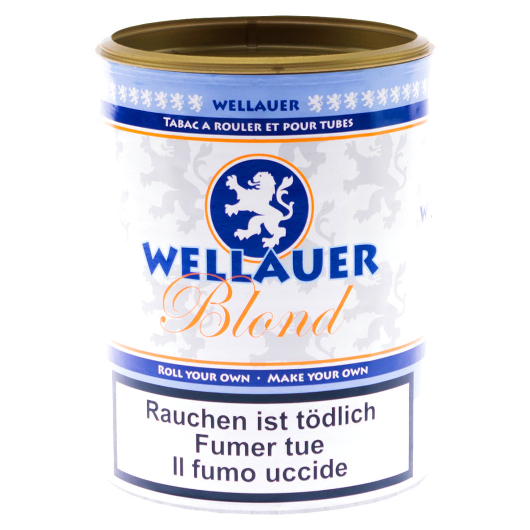Zigarettentabak Wellauer Blond 140g – Feinschnitt Zigarettentabak, Feinschnitt zum Stopfen