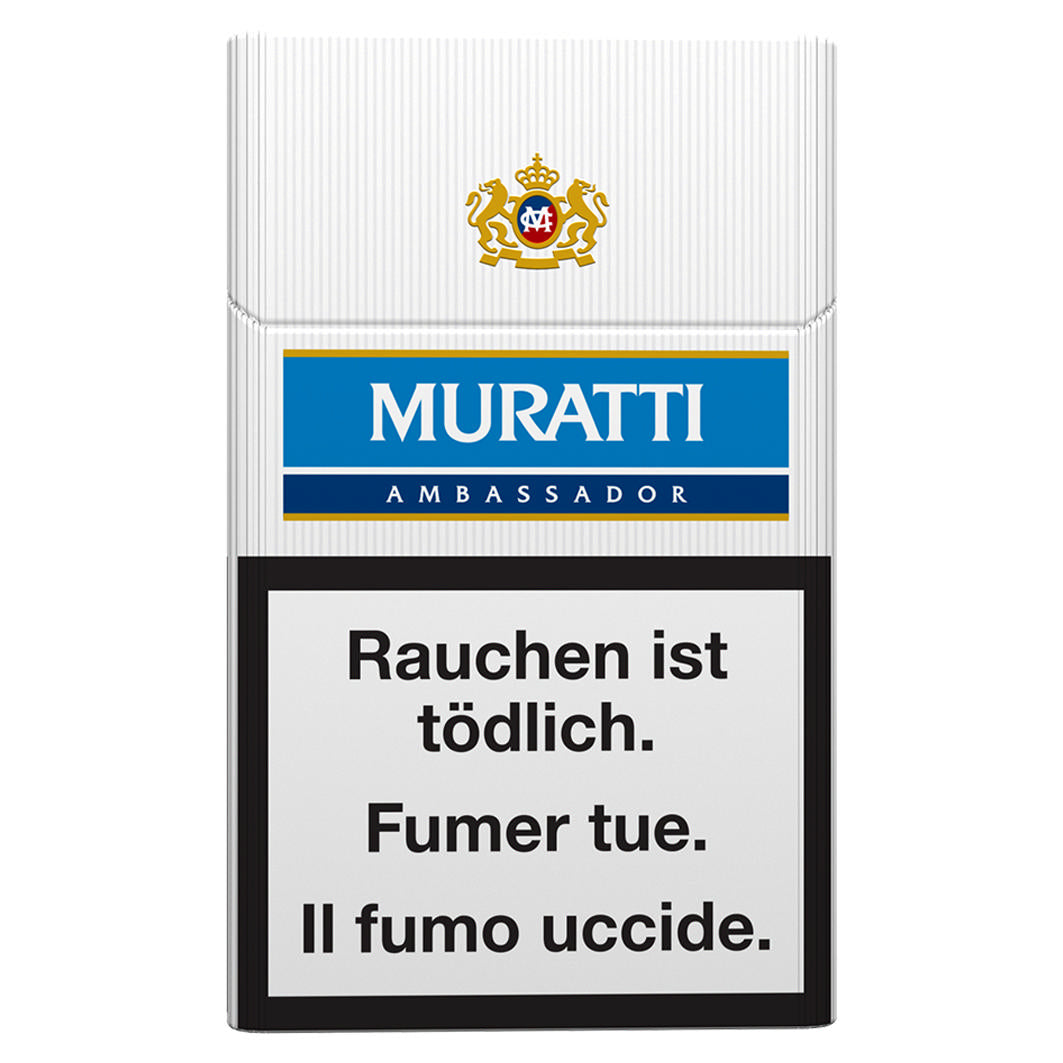 Muratti Ambassador Blue Box – Tabakladen, Tabakwaren