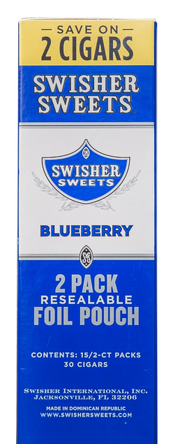 Swisher Sweets Cigarillos - Blueberry