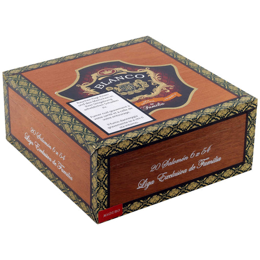 Blanco Liga Exclusiva Broadleaf Maduro Salomon Zigarre, Salomon-Format, Blanco Cigars