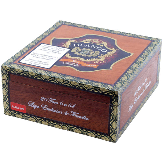 Blanco Liga Exclusiva Broadleaf Maduro Toro Zigarre, Toro-Format, Blanco Cigars