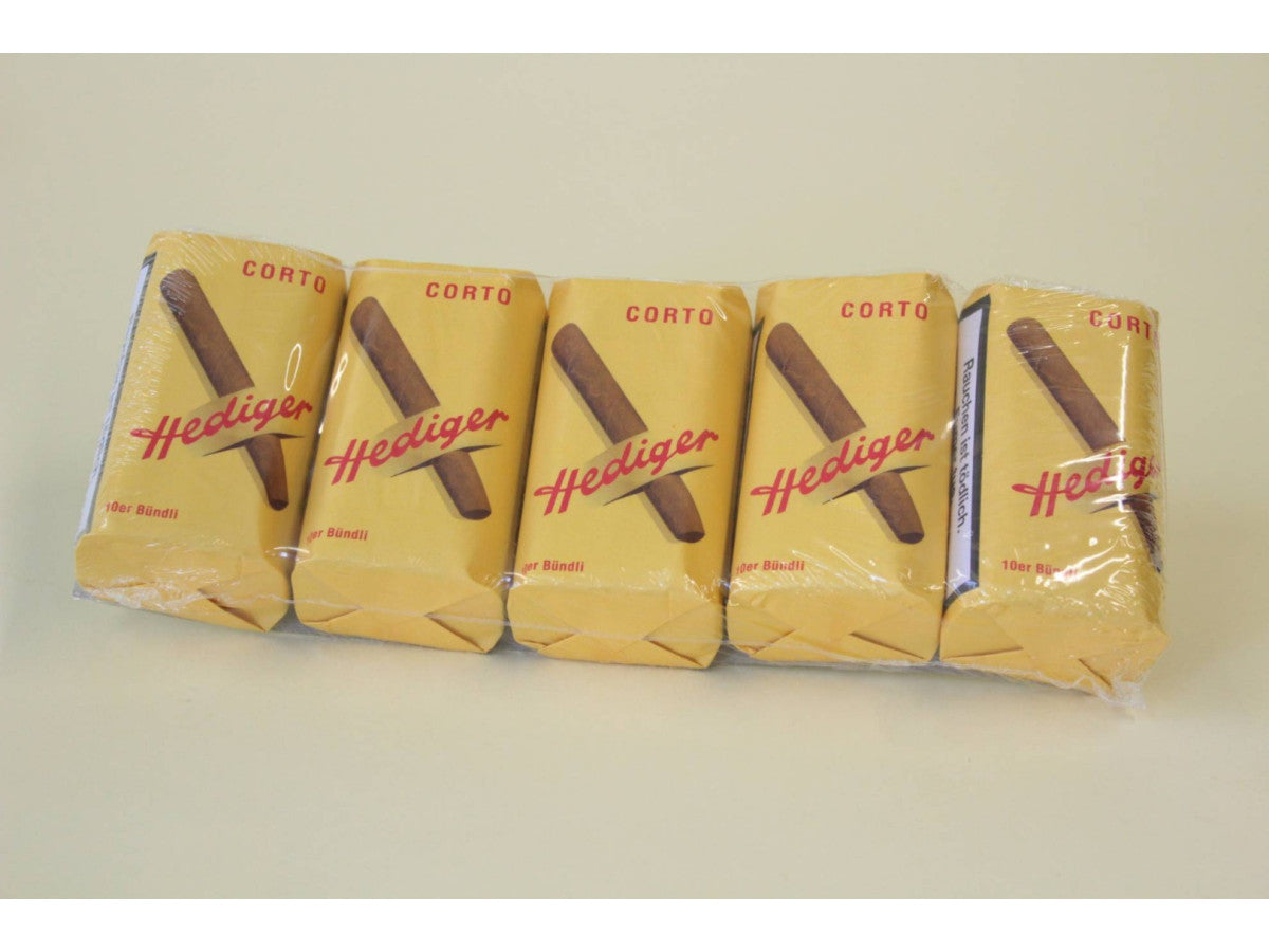 Hediger Corto Stumpen 5 x 10 Stück