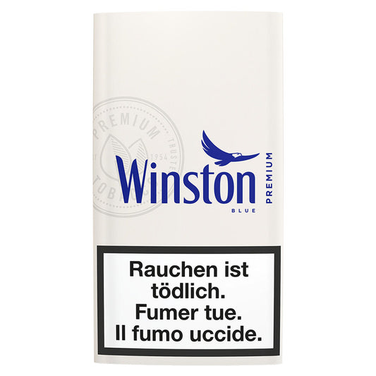 Winston Blue Drehtabak á 25 g – Beutel, Hochwertiger Tabak