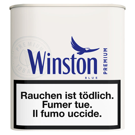 Winston Blue Tabakeimer á 70 g – Drehtabak, Hochwertiger Tabak