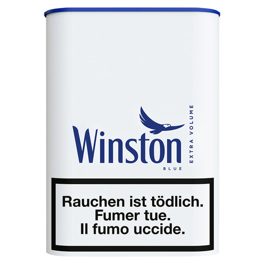 Winston Blue Volume Tabakeimer á 65 g – effiziente Verbrennung., Hochwertiger Tabak