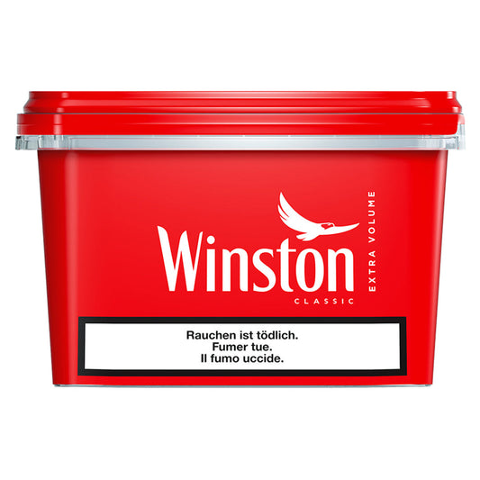 Winston Classic Tabakeimer + Hülsen/Papier – effiziente Verbrennung., frischer Tabak