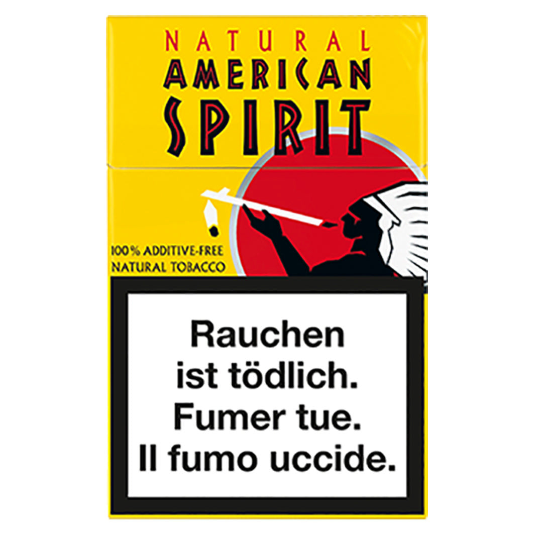 American Spirit Gelb Box – Tabakladen, Tabakwaren