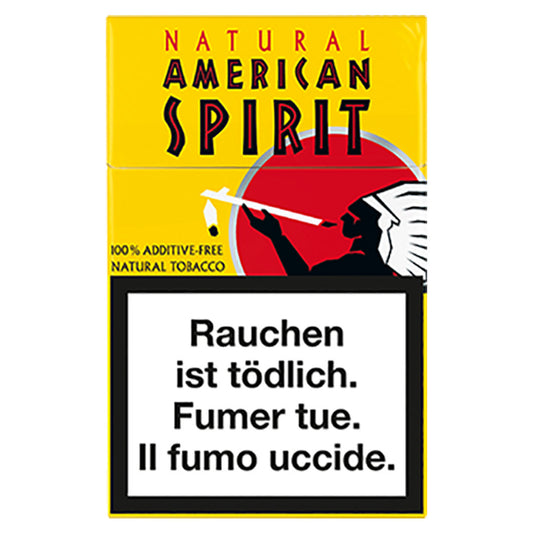 American Spirit Gelb Box – Tabakladen, Tabakwaren