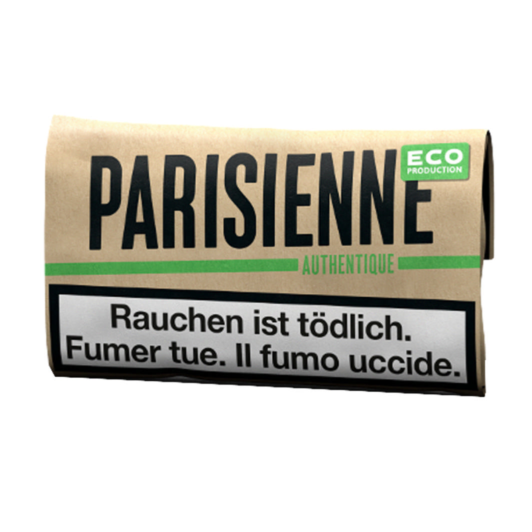 Parisienne Authentique "Ohne" RYO Drehtabak 25 g – Beutel, Verte