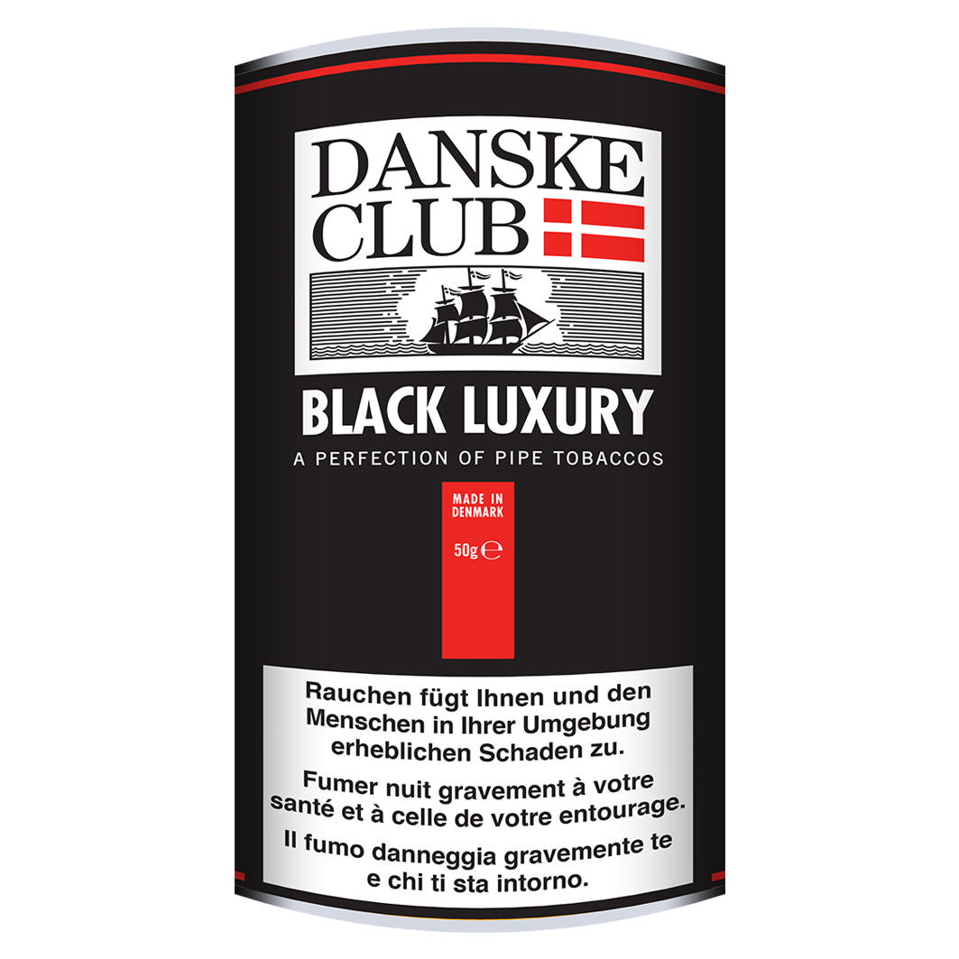 Danske Club Black Luxury Pfeifentabak 50g Beutel