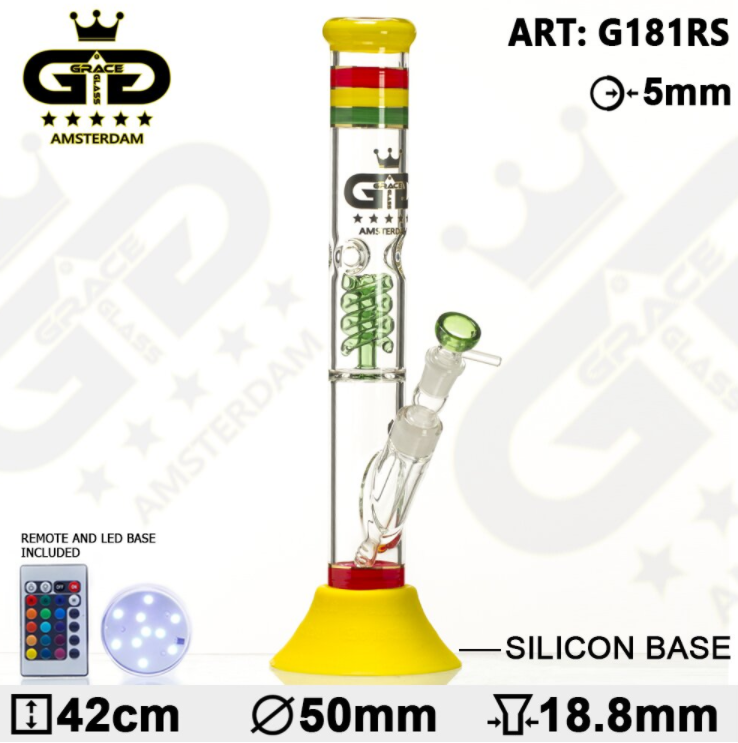Crystal Bong Rasta King