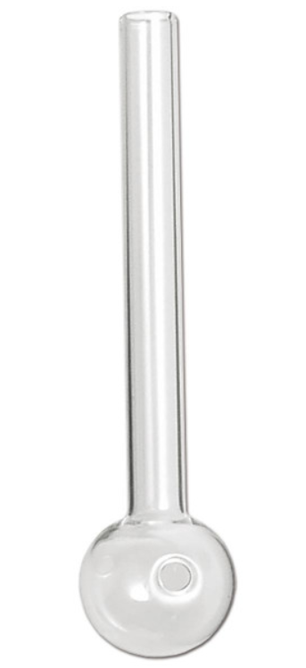Ölpfeife aus Glas - 155mm