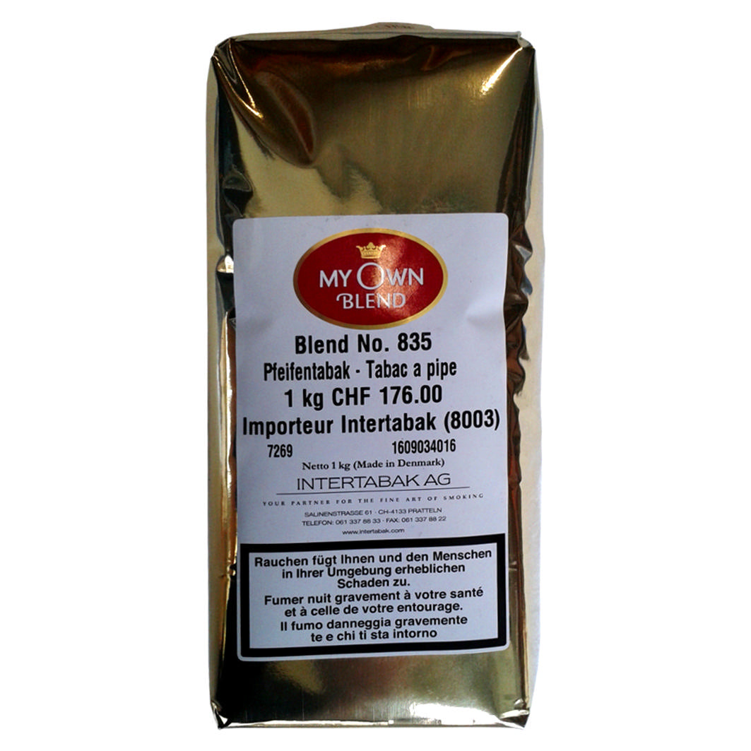 MOB No. 835 Mélange Privé Aromat Pfeifentabak 1kg
