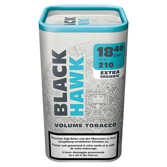 Black Hawk Tabakeimer Silver High Volumen – Dose, Stopftabak