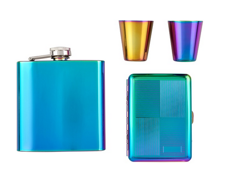 Flachmann Set