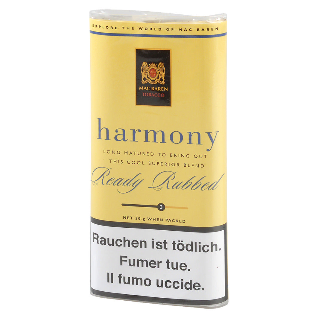 Mac Baren - Harmony 50g – dänischer Pfeifentabak, harmonische Tabakmischung