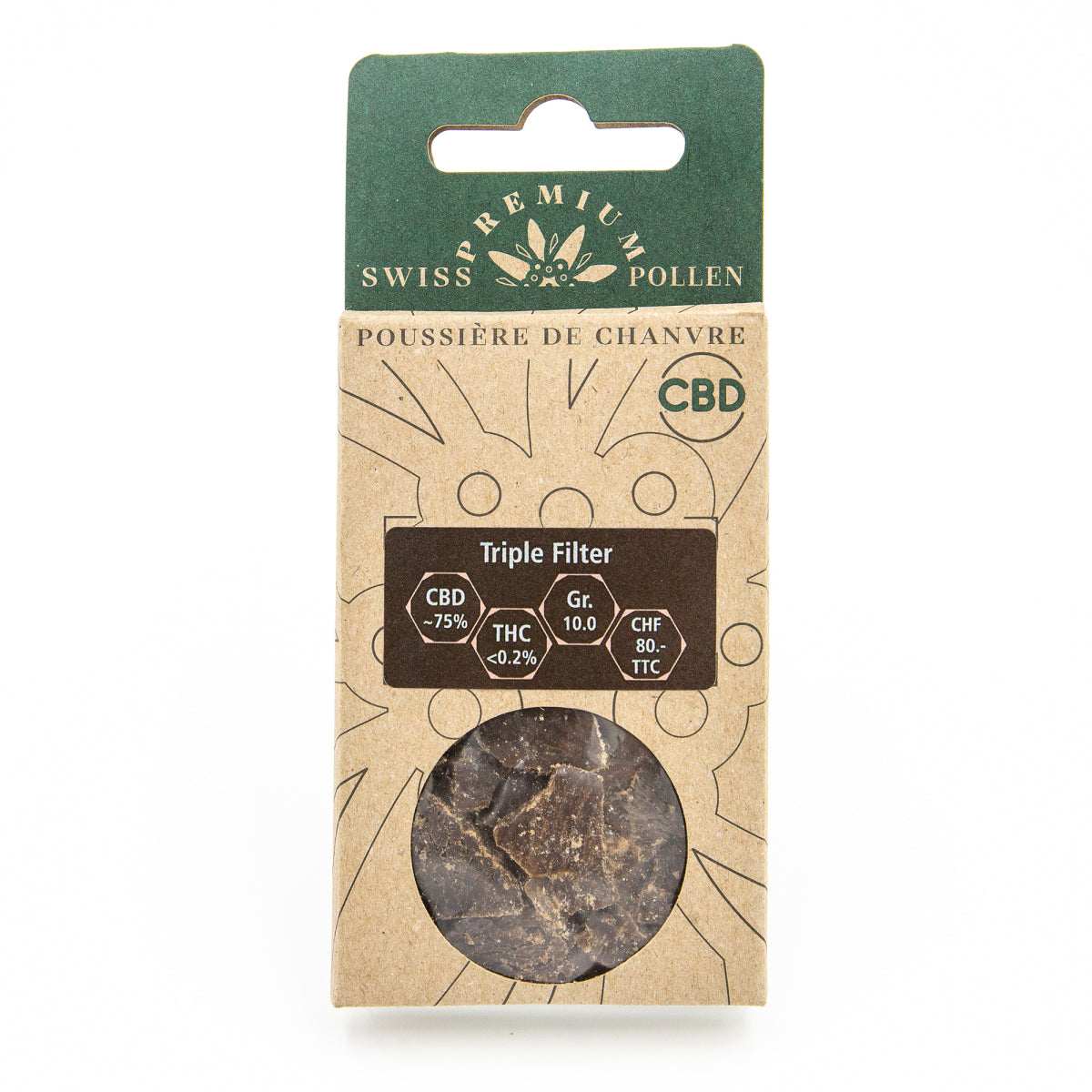 Swiss Premium Pollen - Triple Filter 5g – Cannabis, CBD