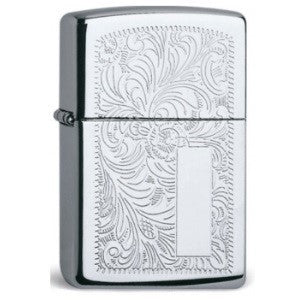 Zippo Venetian Chrome Panel