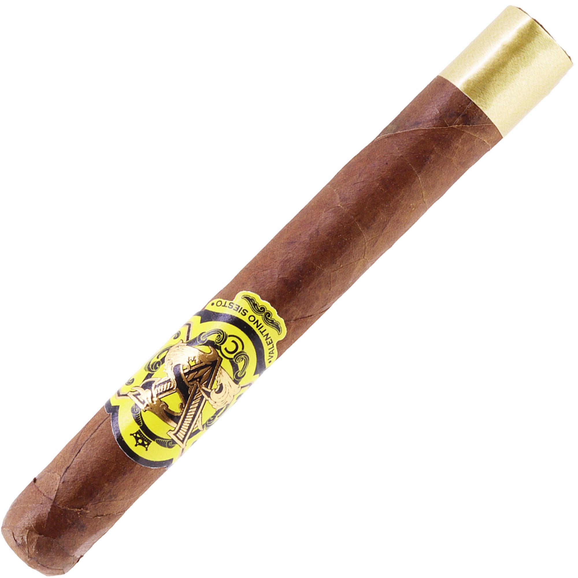 Valentino Siesto Yellow Black Sun Grown Toro Zigarren 10er Kistchen