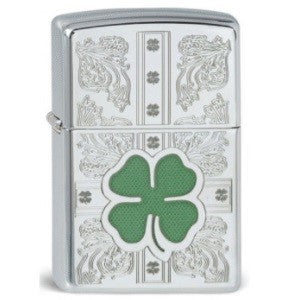 Zippo Dazzling Clovers