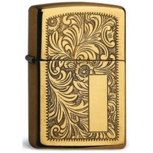 Zippo Venetian Brass Panel