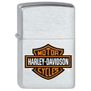 Zippo Harley Davidson Bar&amp;Shield Silver