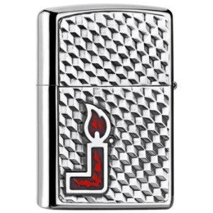 Zippo Doppel Emblem Lighter