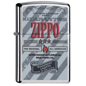 Zippo Guarantee