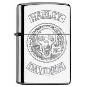 Zippo Harley Davidson MC Skull