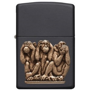 Zippo Three Monkeys