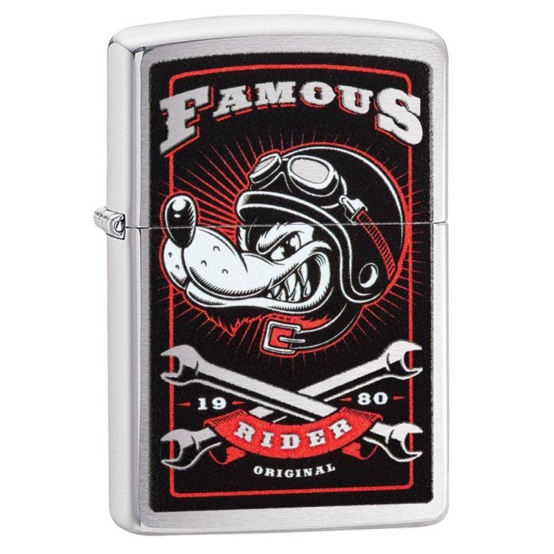 Zippo – Wolf Cycle Rider