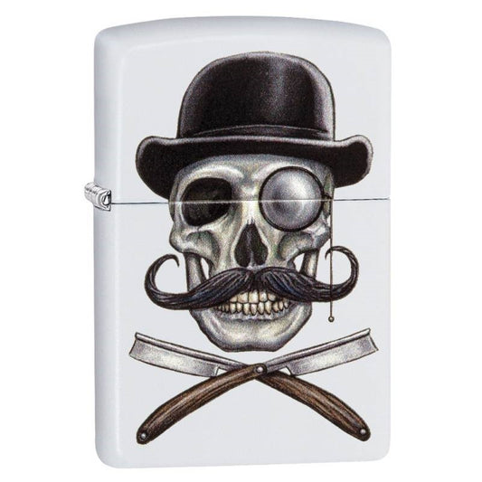 Zippo – Skull and Razors