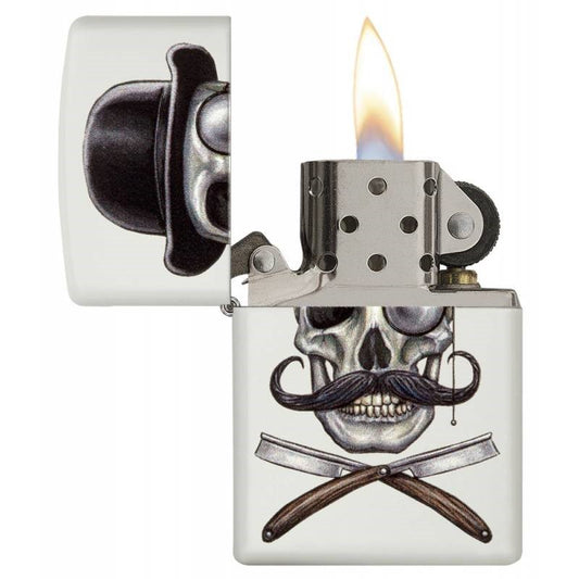 Zippo – Skull and Razors