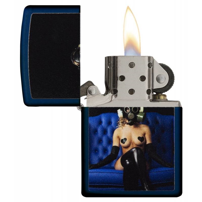 Zippo – Gas Mask Girl