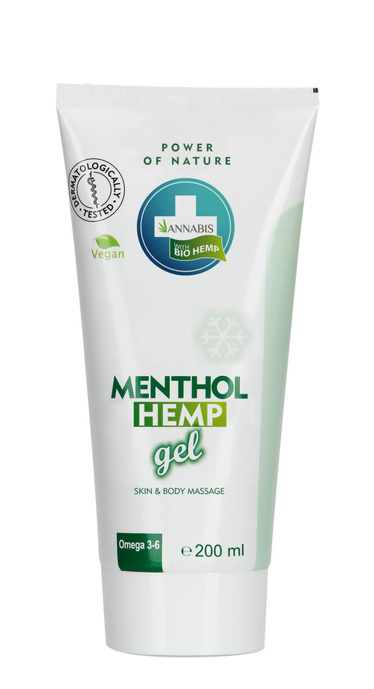 Menthol Hanf Gel
