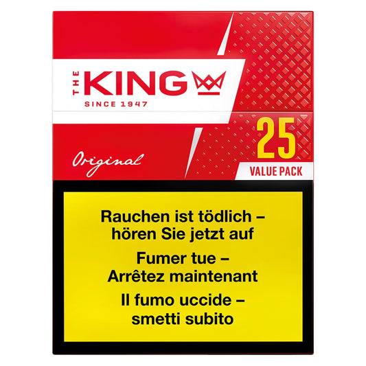 The King Original Red Zigaretten, Big Pack mit 25 Stück