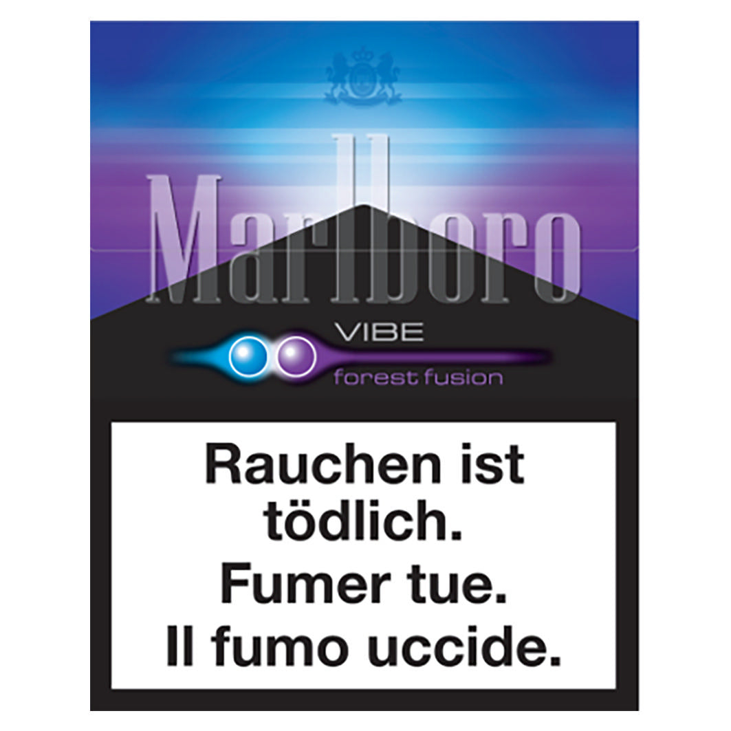 Marlboro Vibe Forest Fusion Big Pack – Aromakapseln, aromatisierter Tabak