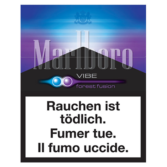 Marlboro Vibe Forest Fusion Big Pack – Aromakapseln, aromatisierter Tabak