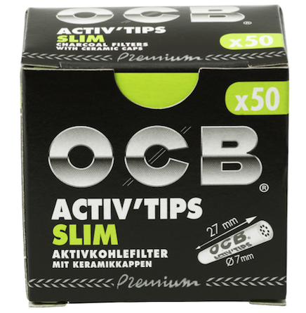 OCB Activ'Tips - 7mm - 50 Stück