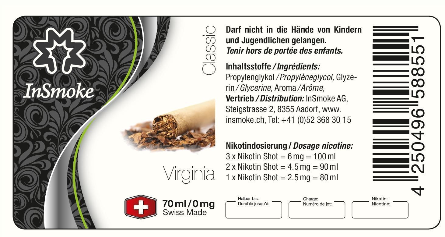 InSmoke Liquid - Wassermelone 70ml – All Day Watermelon, authentische Wassermelone