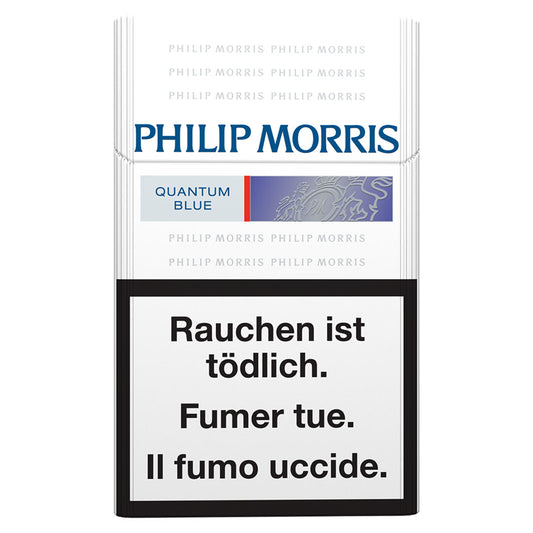 Philip Morris Quantum Blue Box – PMI, Tabakladen