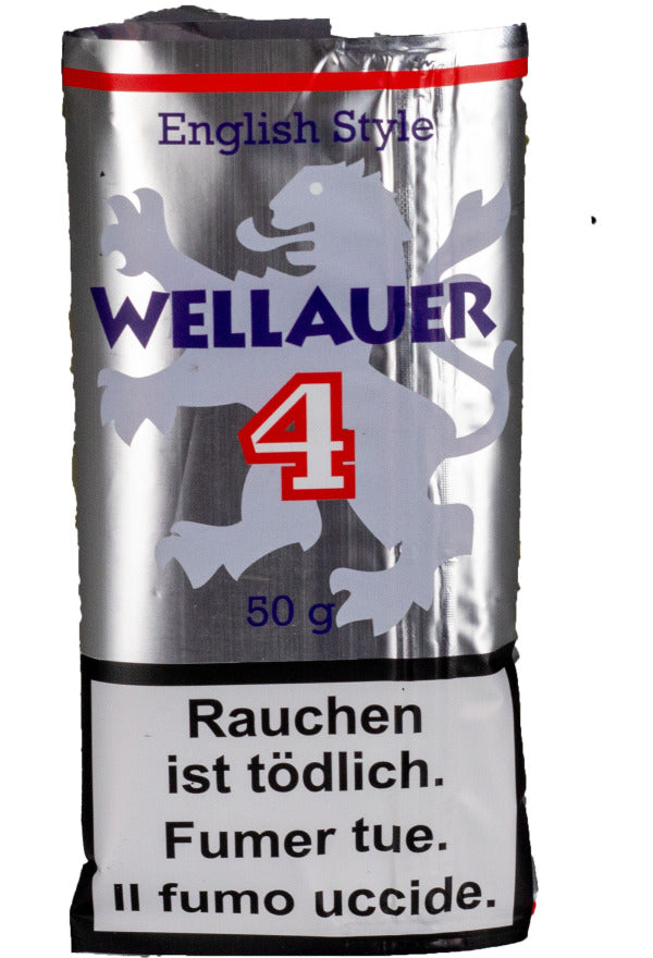 Wellauer No. 4 Pfeifentabak, 50-g-Beutel