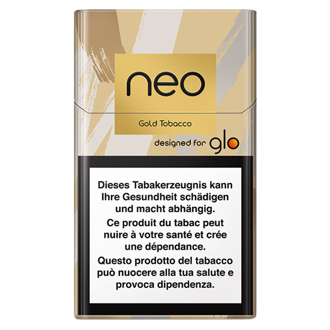 glo neo Gold Tobacco – Tabakerhitzer, Tabakladen