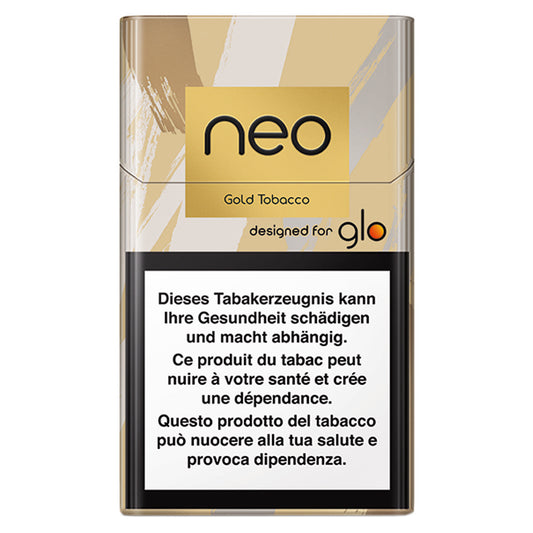glo neo Gold Tobacco – Tabakerhitzer, Tabakladen